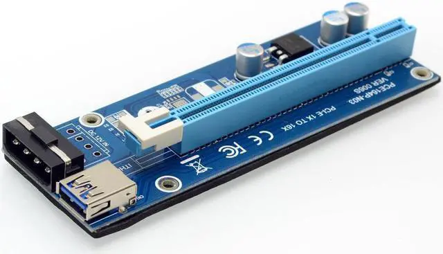 Alt view image 2 of 6 - Mini PCIe to PCI express 16X Riser for Laptop External Video Card EXP GDC Miner mPCIe to PCI-e slot Expansion Card