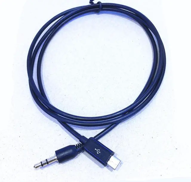Main image of Micro-USB to 3.5mm Audio Car AUX Cable