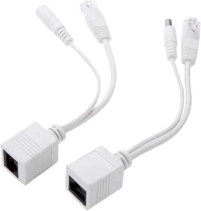 Alt view image 5 of 6 - Passive Power over Ethernet PoE Adapter Injector + Splitter Kit 5v 12v 24v 48v Computer Cables & Connectors
