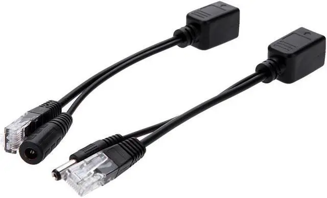 Alt view image 3 of 6 - Passive Power over Ethernet PoE Adapter Injector + Splitter Kit 5v 12v 24v 48v Computer Cables & Connectors