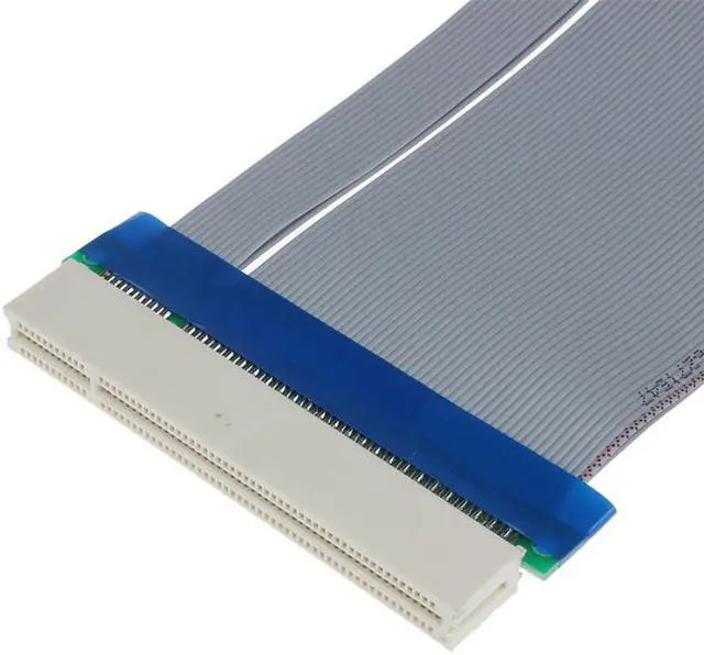 Alt view image 3 of 3 - Modern 32 Bit Flexible PCI Riser Card Extender Flex Extension Ribbon Cable