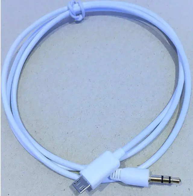Alt view image 5 of 6 - Micro-USB to 3.5mm Audio Car AUX Cable