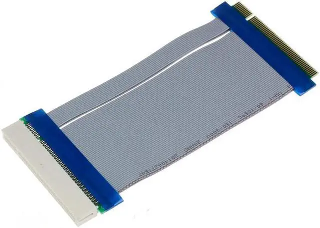 Alt view image 2 of 3 - Modern 32 Bit Flexible PCI Riser Card Extender Flex Extension Ribbon Cable