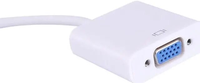 Alt view image 4 of 5 - 1080P Mini DisplayPort Display Port Mini DP To VGA Cable Adapter For MacBook Air Pro iMac Mac