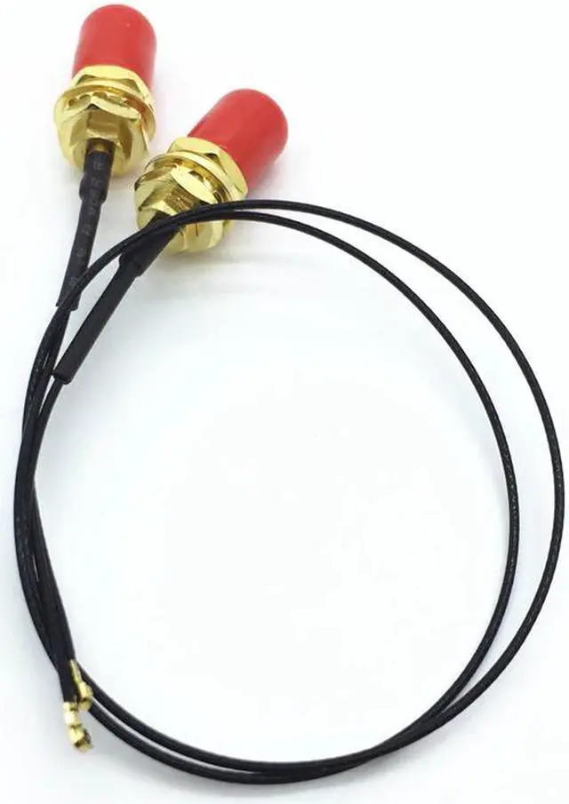 Alt view image 5 of 5 - 2Pcs 25cm/9.8" RP-SMA Male to IPEX I-PEX U.FL MHF4 RF Pigtail Cable for NGFF/M.2 WIFI/WLAN/3G/4GModules Wireless router 0.81mm
