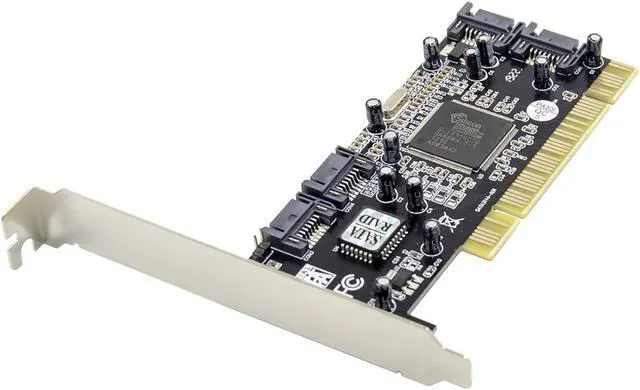 Main image of 4 Port Sata Controller Pci Raid Card Pci To Sata Adpater Sata Pci Converter Card For Desktop/Computer