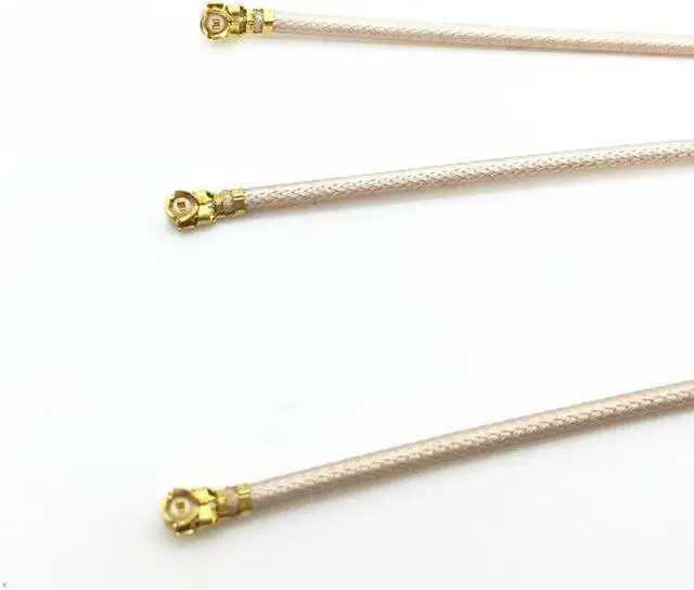 Alt view image 3 of 4 - 3Pcs Mini PCI/PCI-E U.FL IPX to RP-SMA Antenna WiFi Card Router Pigtail Cable  20cm/7.8"
