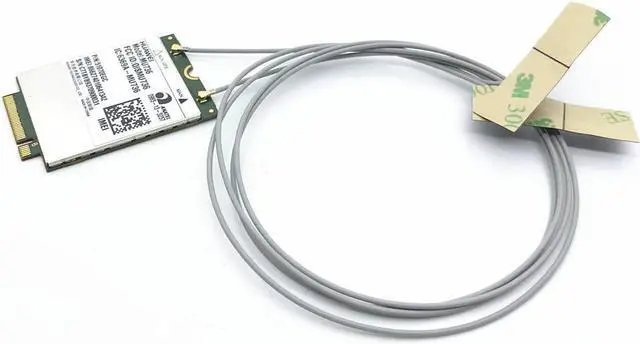Alt view image 2 of 3 - 2 x MHF4 Laptop Antenna for N5321GW MU736 ME906E  EM7355 WWAN 3G/4G/LTE NGFF/M.2 for INTEL 7265 7260 8260 8265 Module
