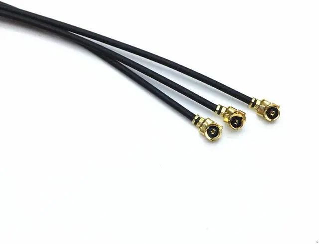 Alt view image 4 of 5 - 3pcs Laptop internal U.FL antenna for Intel 6300 BCM94352 AR9380 AR5BHB112 MINI PCI-E wireless card antenna cable
