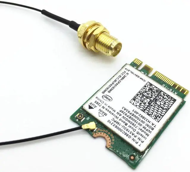 Alt view image 2 of 5 - A Pair of IPEX MHF4  to RP-SMA Pigtail for Laptop /Embedded Antenna for WWAN 3G/4G/LTE ME906E NGFF / M.2 Module
