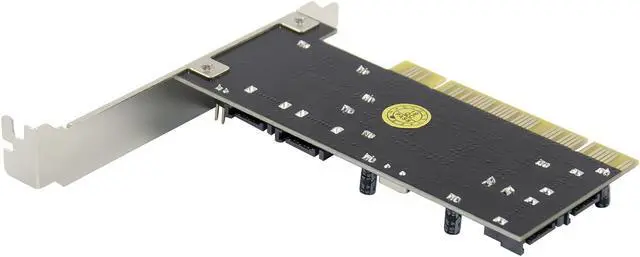 Alt view image 5 of 5 - 4 Port Sata Controller Pci Raid Card Pci To Sata Adpater Sata Pci Converter Card For Desktop/Computer