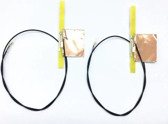 Alt view image 2 of 4 - A Pairs of  Laptop Notebook Wifi Bluetooth 2.4/5Ghz WLAN Broadband Internal Antenna 45cm/17.8" for Intel UF.L antenna connector