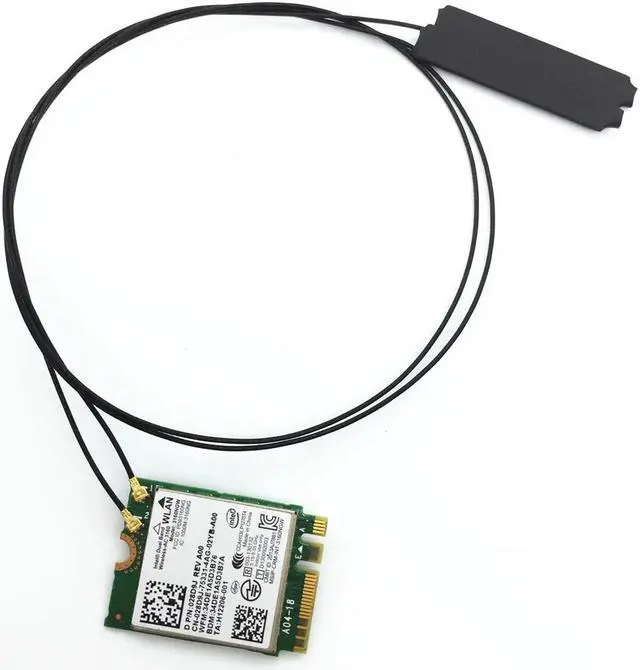 Main image of 2pcs Internal Antennas 40cm/15.7 inches IPEX MHF4 2. 4/5G wifi antennas for BCM94352Z Intel 8260 7265 7260 3160 AC NGFF M.2 card