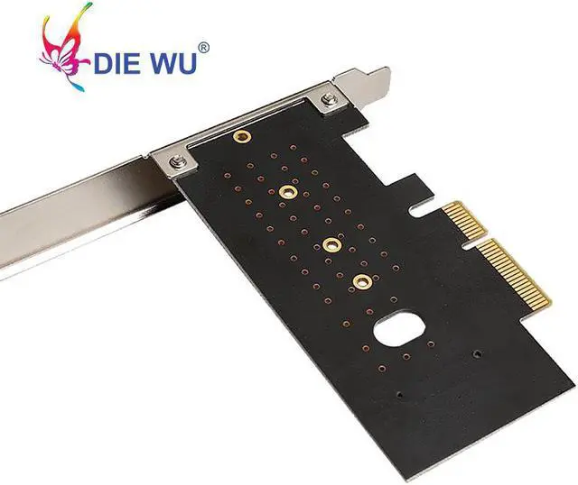 Alt view image 3 of 6 - PCI-E to M.2 Expansion Card PCI Express to M.2 (NGFF) SATA SSD Adapter riser card Adapter TXB043