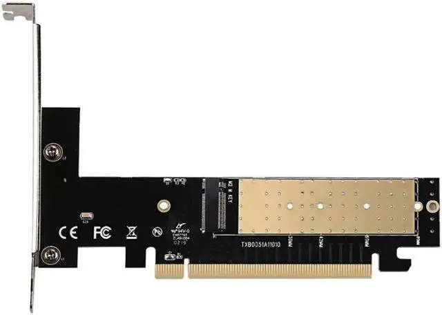 Alt view image 2 of 5 - PCIE PCIe X16 3.0 to M.2 SDD NVME Add On Cards riser card high speed Computer Expansion Cards TXB005