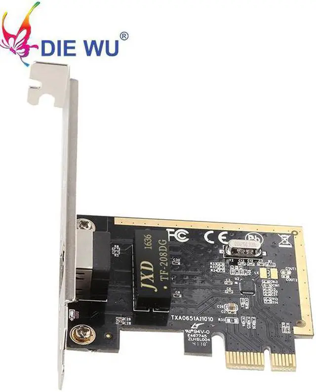 Alt view image 4 of 6 - PCI Express Gigabit Network adapter card Realtek RT8111H 10/100/1000Mbps Desktop Ethernet Lan Card Adapters 1X RJ45 NIC