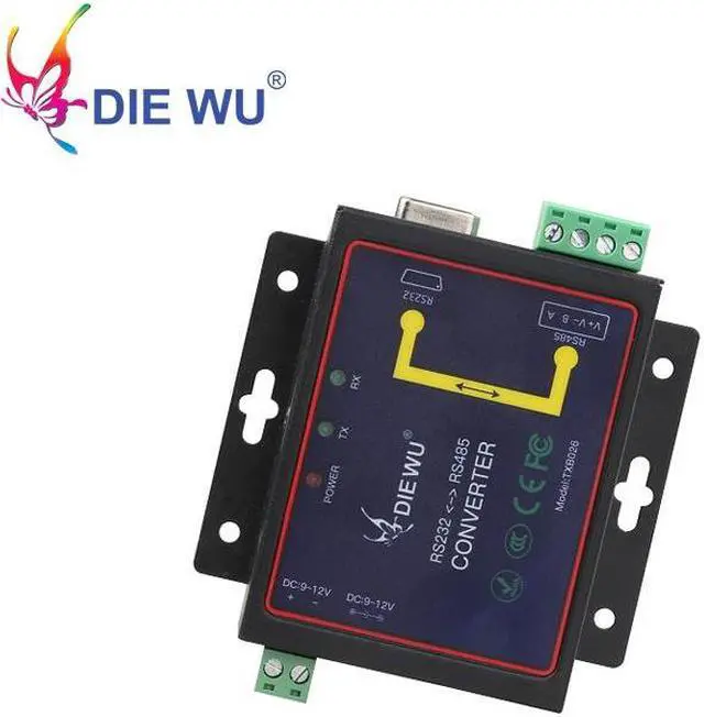 Alt view image 5 of 6 - Active RS232 to RS485 Cable converter with power supply