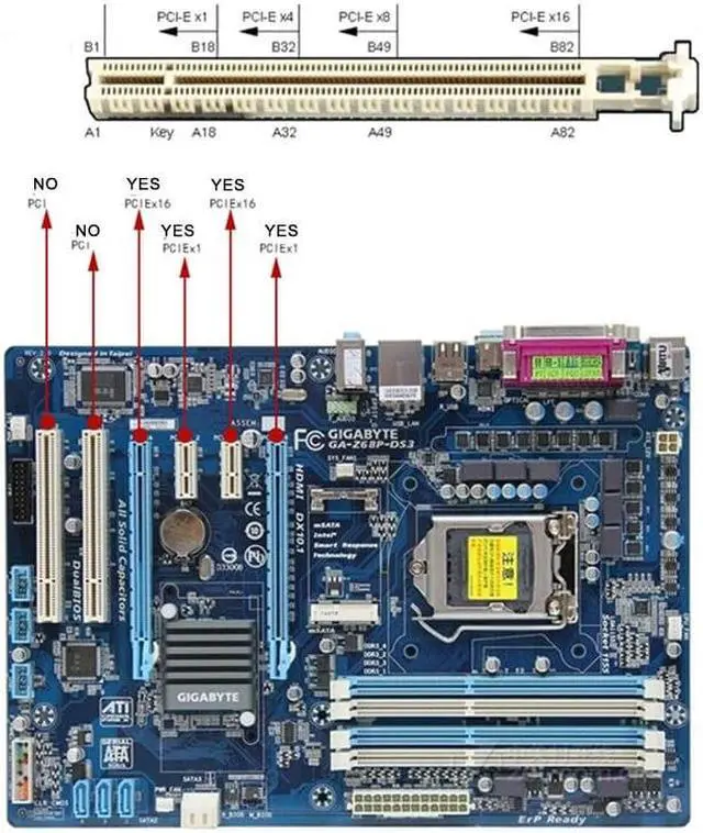 Alt view image 6 of 6 - PCIe Serial Card RS232 RS-232 serial Ports and Connectors COM Expansion card  with Chip AX99100B