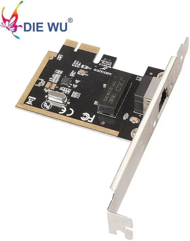 Alt view image 6 of 6 - Desktop PC PCI Express Gigabit Lan Card with Realtek RTL8111H PCIe 1X Ethernet Network adapator