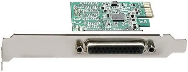 Alt view image 2 of 5 - Parallel Card Printer DB25 Parallel Ports and LPT connectors for PCI-E card with PCI Express connector adapter converter