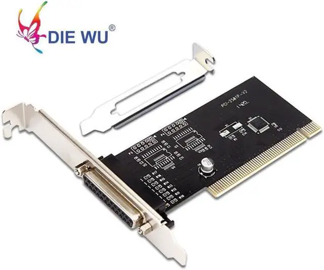 Alt view image 2 of 5 - PCI Parallel Port Expansion Card Adapter PCI To Parallel 25pin DB25 Printer Port Controller Card TXB079