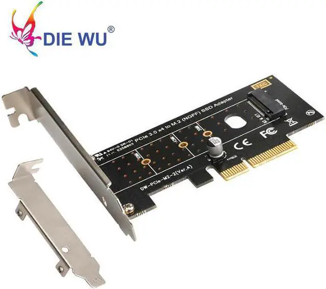 Alt view image 4 of 6 - PCI-E to M.2 Expansion Card PCI Express to M.2 (NGFF) SATA SSD Adapter riser card Adapter TXB043