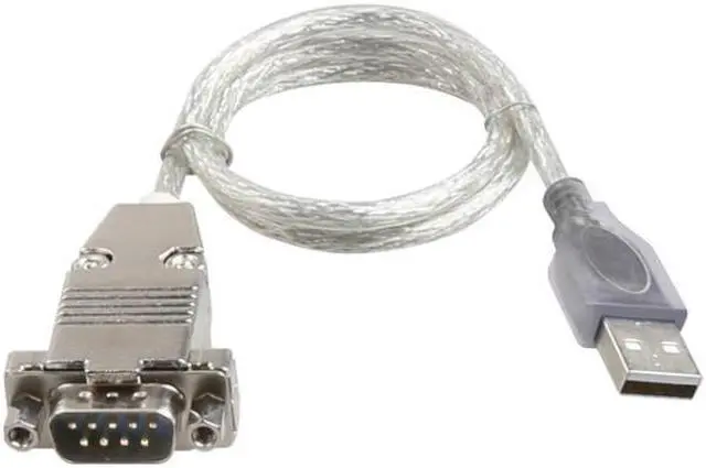 Main image of USB to RS232 DB9 Serial Cable Converter Adapter with CH340 Chipset for Windows 10 with metal shell