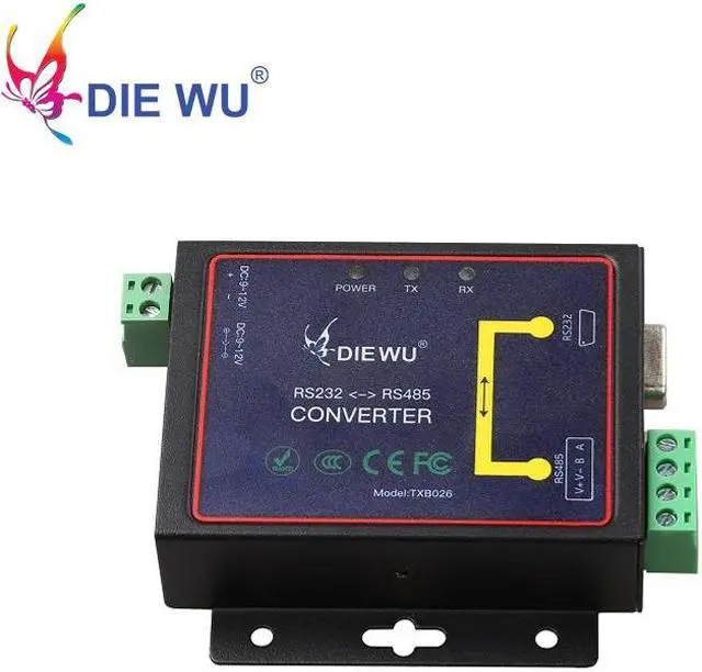 Alt view image 2 of 6 - Active RS232 to RS485 Cable converter with power supply
