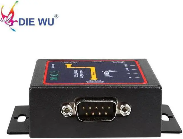 Alt view image 3 of 6 - Serial RS232 Industrial TCP/UDP Serial RS232 to Ethernet Device Server support Windows System