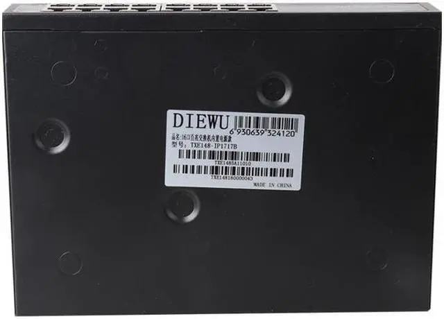 Alt view image 4 of 4 - 16 Port Network Switch 10/100Mbps Fast Ethernet switch