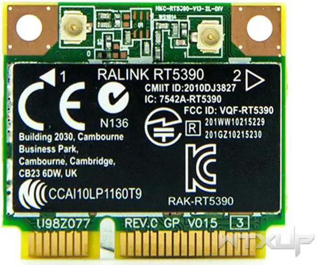 Alt view image 2 of 3 - Ralink RT5390 Half Mini PCI-express 802.11N Wlan Wireless Card SPS:691415-001 wifi adapter for HP CQ45 4340S 4445s