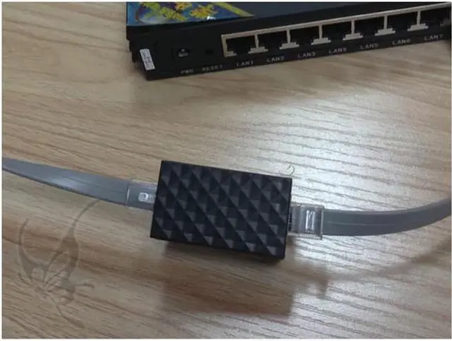 Alt view image 5 of 5 - 2PCS Lightning protection RJ45 to RJ-45 straight adaptador head network Lan device adapter connector