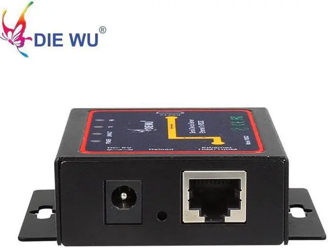 Alt view image 2 of 6 - Serial RS232 Industrial TCP/UDP Serial RS232 to Ethernet Device Server support Windows System