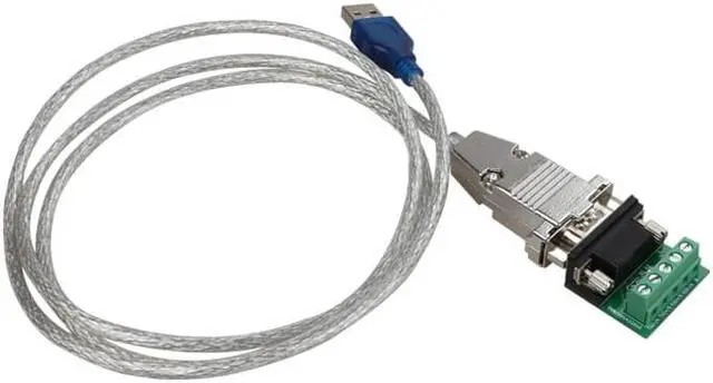 Alt view image 5 of 6 - 1.2M USB 2.0 to RS485 RS-485 RS422 RS-422 DB9 COM Serial Port Device Converter Adapter Cable CH340+ZT485 Chipset