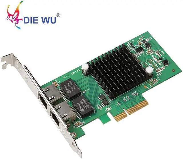 Alt view image 3 of 7 - Dual RJ45 port Gigabit Server network card with Intel I350 PCIe 4X NIC TXA032