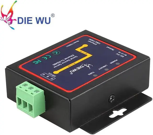Main image of Ethernet RJ45 to RS485 Converter Industrial Serial Device Server Ethernet adapter TCP/RTU/UDP Converter