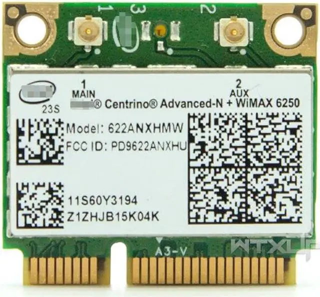 Alt view image 2 of 3 - Wireless Network Card 622ANXHMW 6250AN 300Mbps WiFi Adapter for Lenovo/Thinkpad Intel Advanced-N 6250 ANX FRU 60Y3195