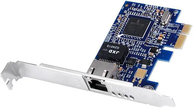 Alt view image 5 of 8 - PCI Express Gigabit Ethernet Network Card Adapters Slot RJ45 NIC with Boardcom BCM5751 10/100/1000M Blue PCB