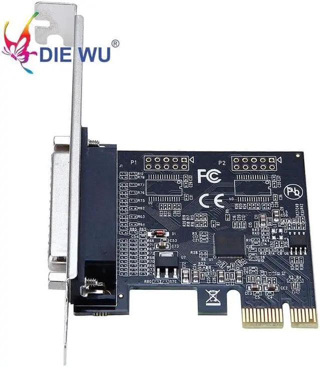 Alt view image 3 of 4 - 1X PCI Express PCI-E to Parallel port DB25 LPT Printer Card Adapter ASIX chip AX99100 TXB072