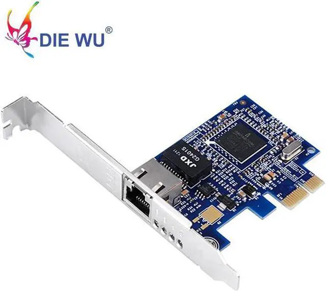 Main image of Network card with Boardcom BCM5721 chip PCI-E Desktop 1 Gigabit Ethernet Network Card Adapters Slot RJ45 NIC