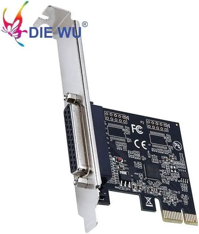 Alt view image 2 of 4 - 1X PCI Express PCI-E to Parallel port DB25 LPT Printer Card Adapter ASIX chip AX99100 TXB072