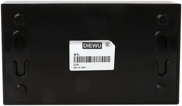 Alt view image 2 of 5 - 5 port fast ethernet switch 10/100mbps RJ45 Ethernet Lan Adapter 5-20V input with Signal amplification Plastic case