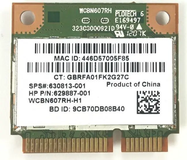 Alt view image 3 of 3 - RALINK Rt3592 rt3592bc8 Dual band 300Mbps Wifi half Mini PCI-E Wireless-N Card SPS: 630813-001 For hp 4230s 4430s 4530s 4730s