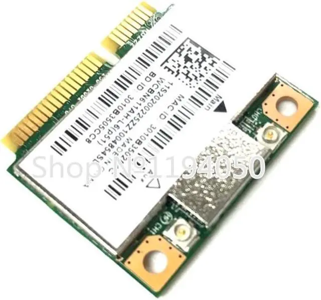 Alt view image 2 of 4 - Killer N1202 SAR9462 AR5B22 WiFi card 802.11 ah / not / a / you 300Mbps + Bluetooth4.0 WLAN Y400 Y500 Y510PS210 S215 U330 U430
