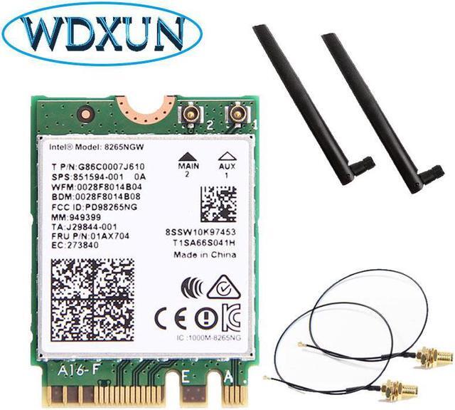 Dual Band Wlan For Intel 8265NGW Wireless-AC 8265 NGFF Dual Band Wlan For Intel 8265NGW Wireless-AC 8265 NGFF