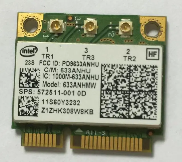 Main image of Wireless Wifi For Laptop Ibm 60y3233 Intel 6300agn Mini Pci-e Pcie Modem Hotspot Card Ultimate-n 802.11a/g/n 2.4g And 5.0 Ghz