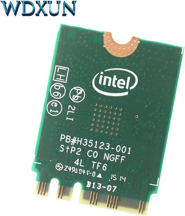 Alt view image 2 of 3 - Wireless Card Dual band intel Wireless AC 7265 7265NGW ac7265 7265ac 802.11ac WiFi + Bluetooth 4.0 867Mbps NGFF lan card