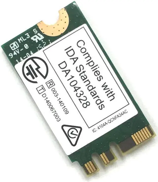 Main image of Killer 1525 802.11ac 867Mbps Wireless AC1525 + Bluetooth 4.0 M.2 NGFF E/A Key Mini WiFi Network Card K1D64 0K1D64