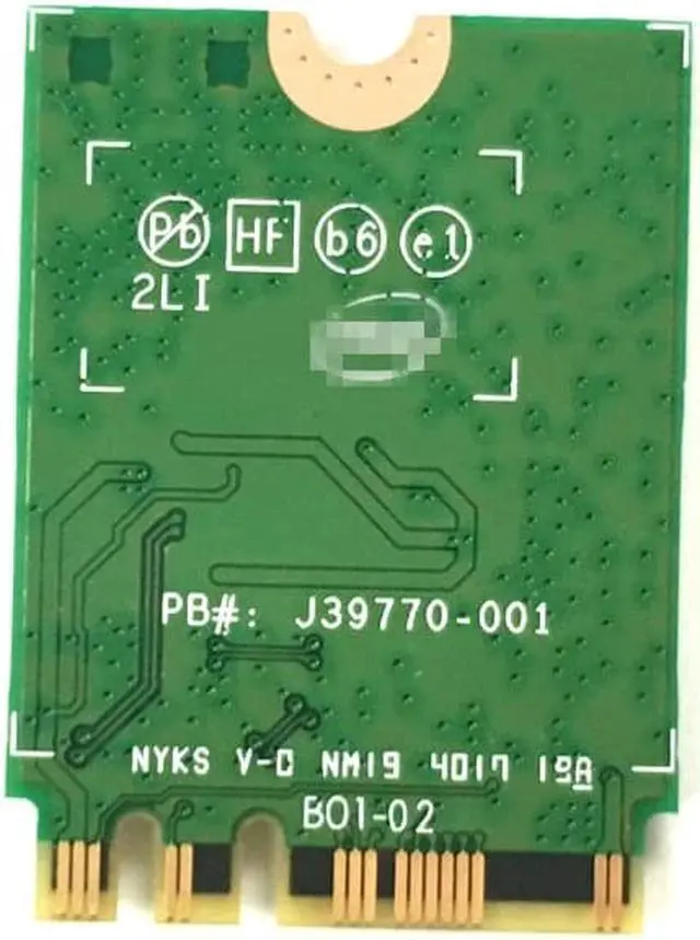 Alt view image 2 of 5 - Dual Band Wireless-AC 9260 For Intel 9260NGW NGFF 802.11ac MU-MIMO 1730Mbps 1.73Gbps WiFi + Bluetooth 5.0 Card Fit Windows 10