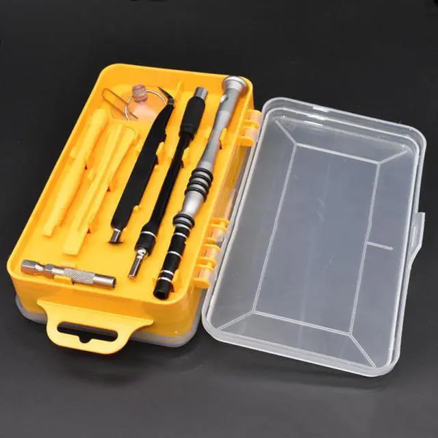 Alt view image 3 of 7 - 110 in 1 Watch Mobile Phone Disassembly Maintenance Tool Multi-function Chrome Vanadium Steel Screwdriver Set